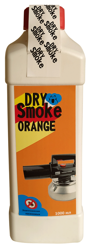 Сухой туман от насекомых Dry Smoke Orange, 1 л