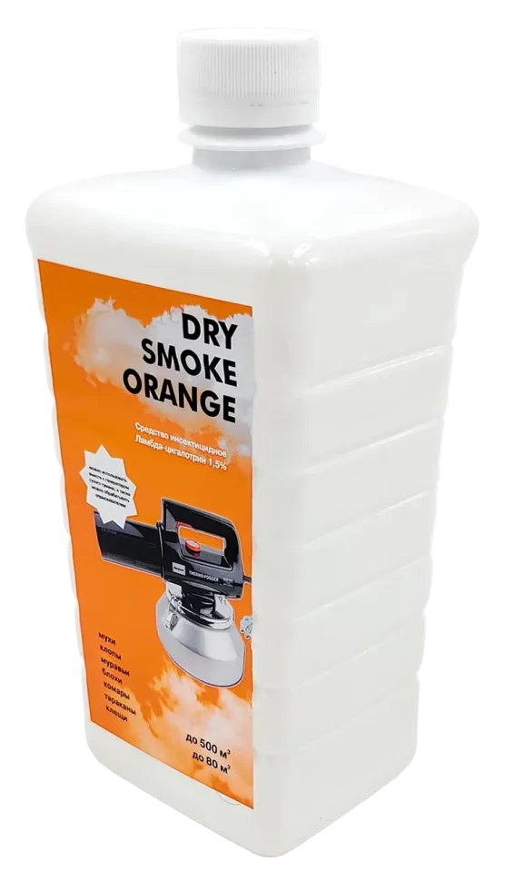 Сухой туман от насекомых Dry Smoke Orange, 1 л